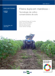 Thumbnail de Fileira dupla em mandioca - Tecnologia de cultivo conservadora de solo.